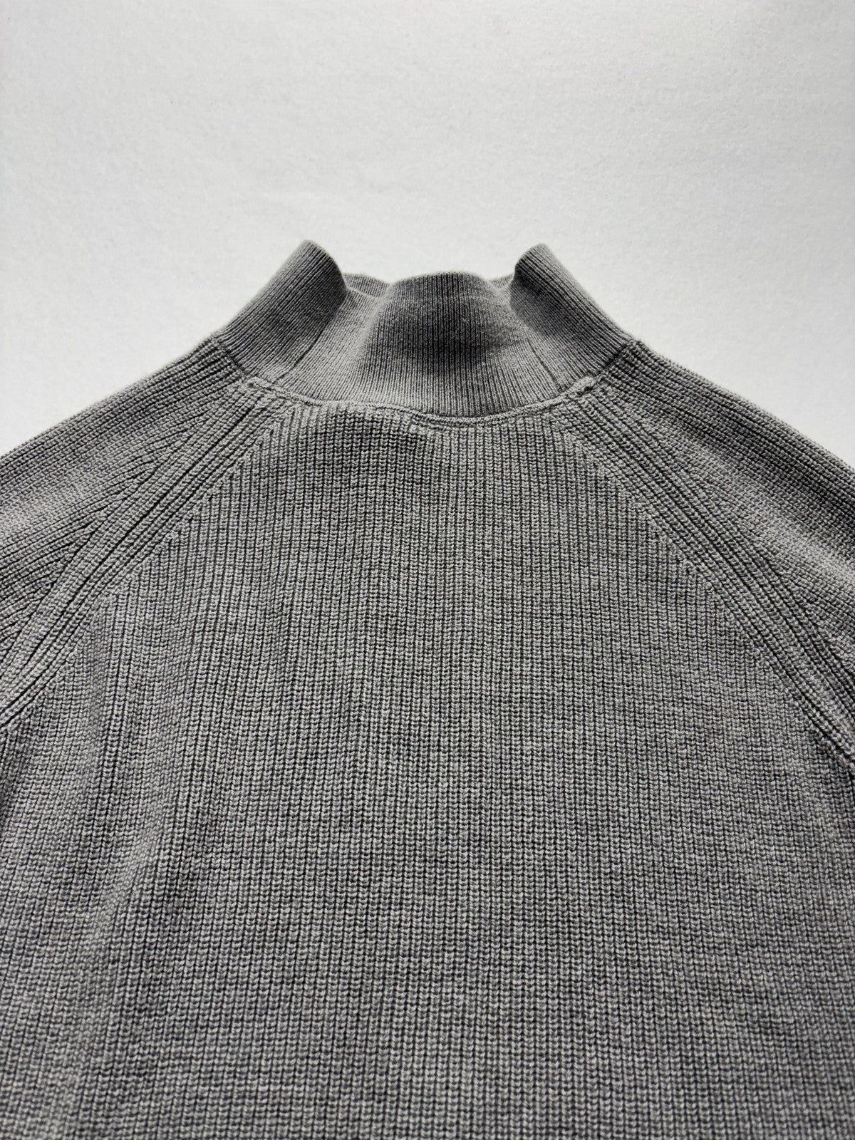 Lululemon Athletica Sweater Womens 2 Gray Mock Neck Long Sleeve Tunic Knit Slim