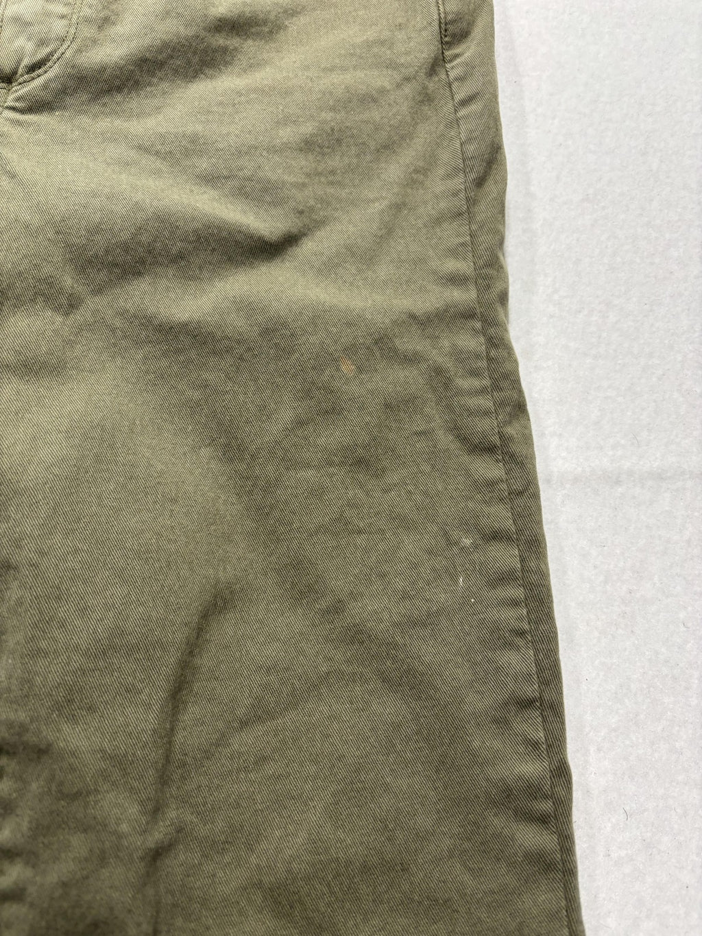 Paige Verdugo Ankle Jeans Womens 30 Green Mid Rise Skinny 30x28 Stretch Denim