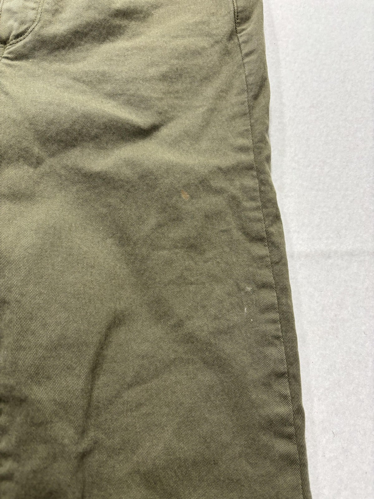 Paige Verdugo Ankle Jeans Womens 30 Green Mid Rise Skinny 30x28 Stretch Denim