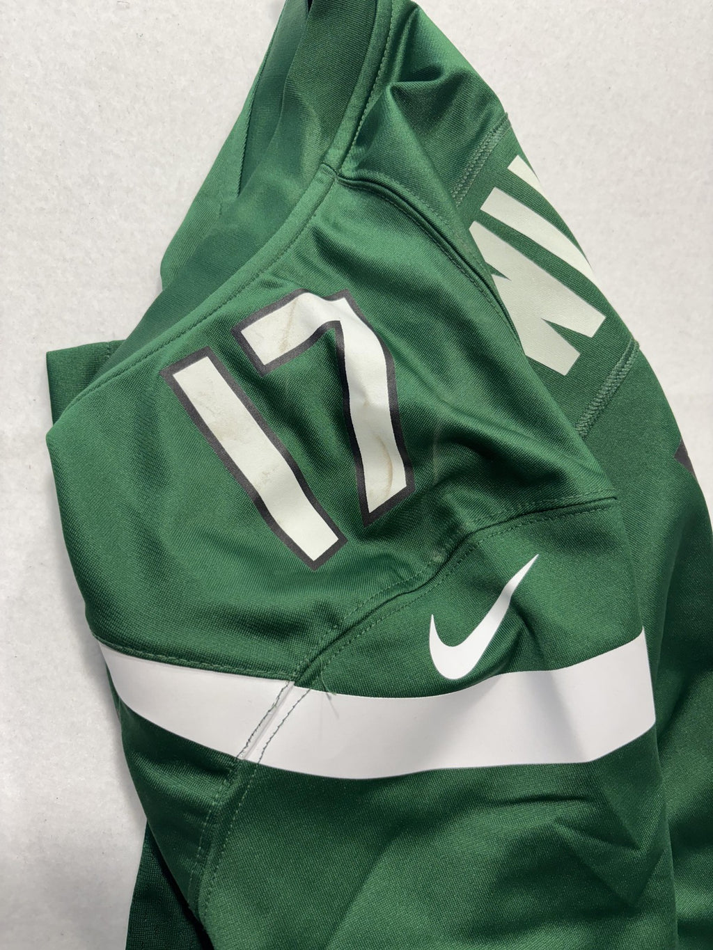 New York Jets Jersey Mens Medium Green NFL Football Nike Garrett Wilson 17