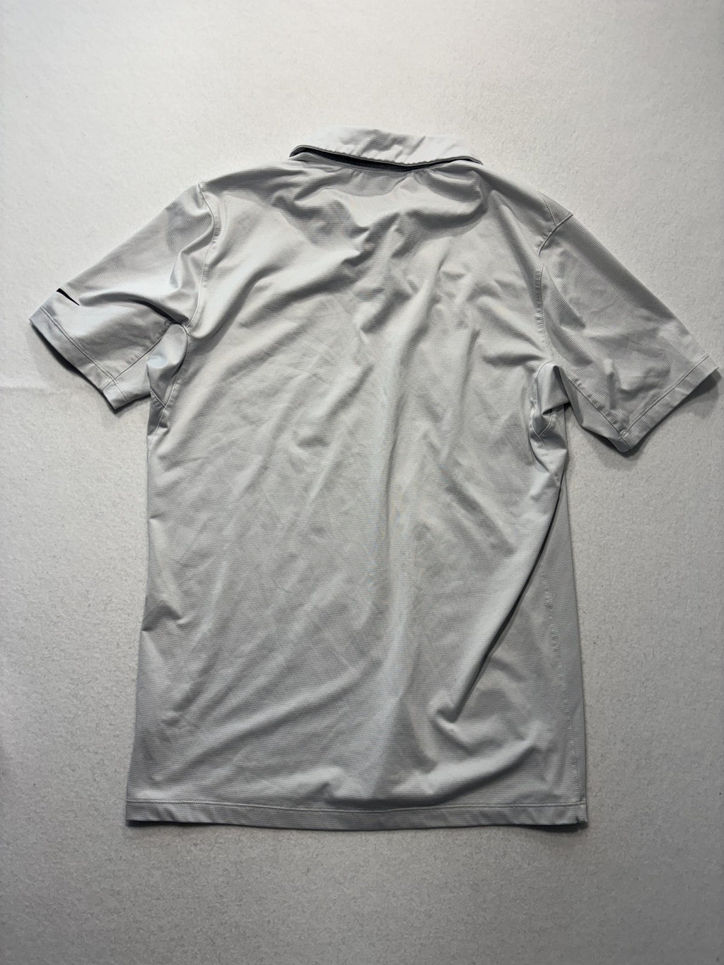 Texas Longhorns Polo Shirt Mens Medium Gray NCAA Golf Nike Dri Fit Standard Fit