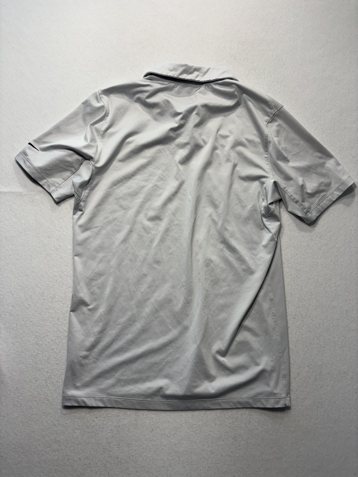 Texas Longhorns Polo Shirt Mens Medium Gray NCAA Golf Nike Dri Fit Standard Fit