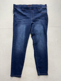 No Boundaries Jegging Jeans Juniors 3XL Blue Medium Wash High Rise Stretch