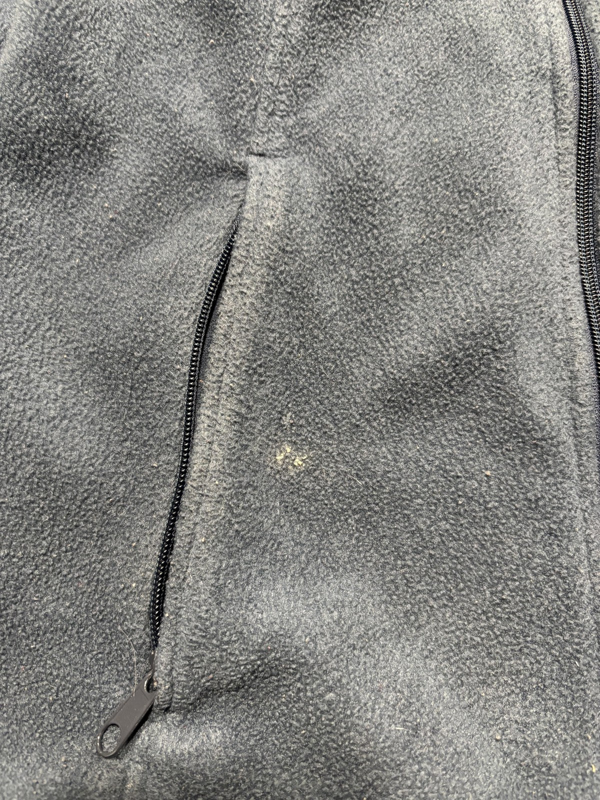 Columbia Jacket Womens M Blue Fleece Full Zip Stand Collar Pockets Outdoor