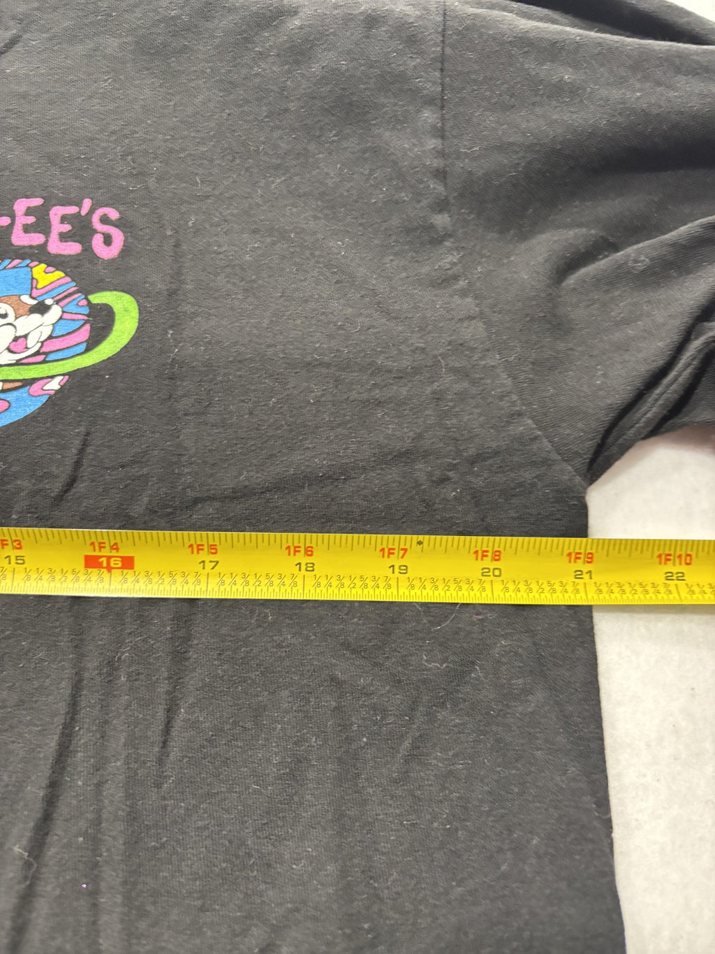 Buc-ee's Shirt Mens Large Black Out Of This World Space Graphic Long Sleeve Tee