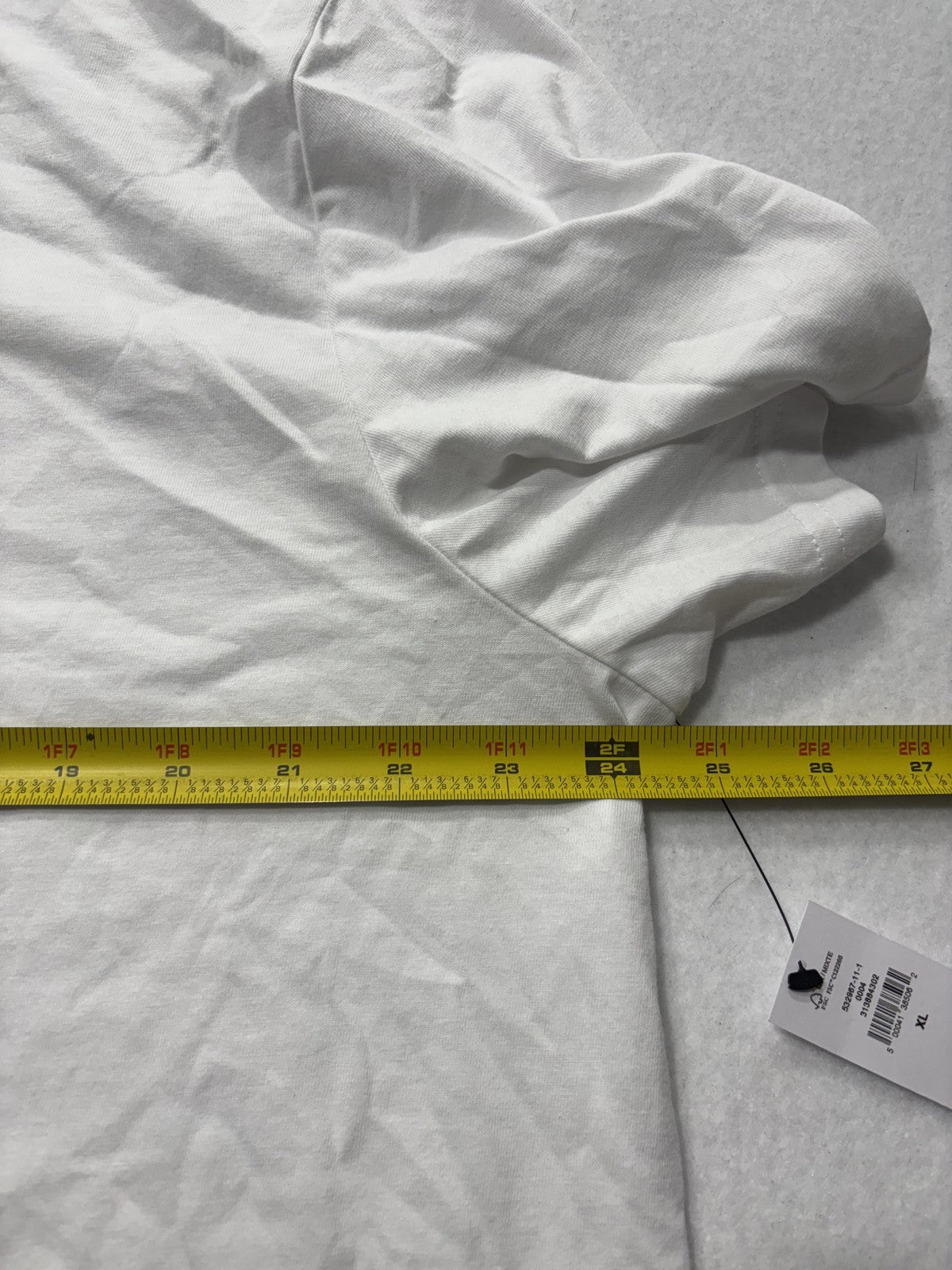 Banana Republic Shirt Mens XL White Premium Wash Crew Neck Short Sleeve Tee