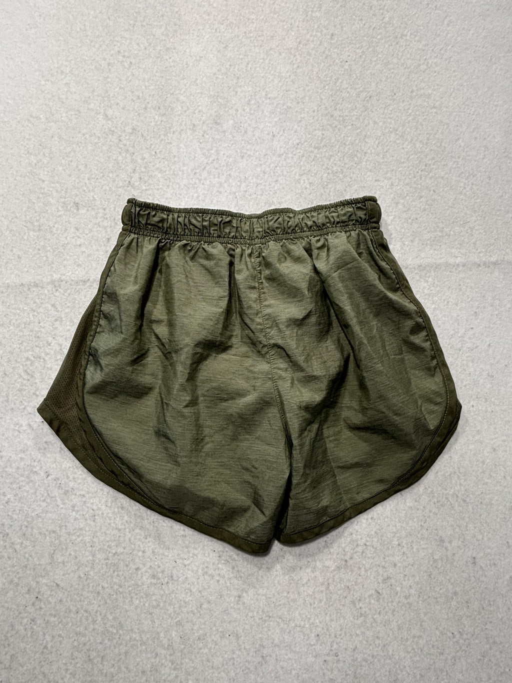 Nike Running Shorts Womens XS Green Dri-FIT 3" Inseam Lined Lightweight Athletic