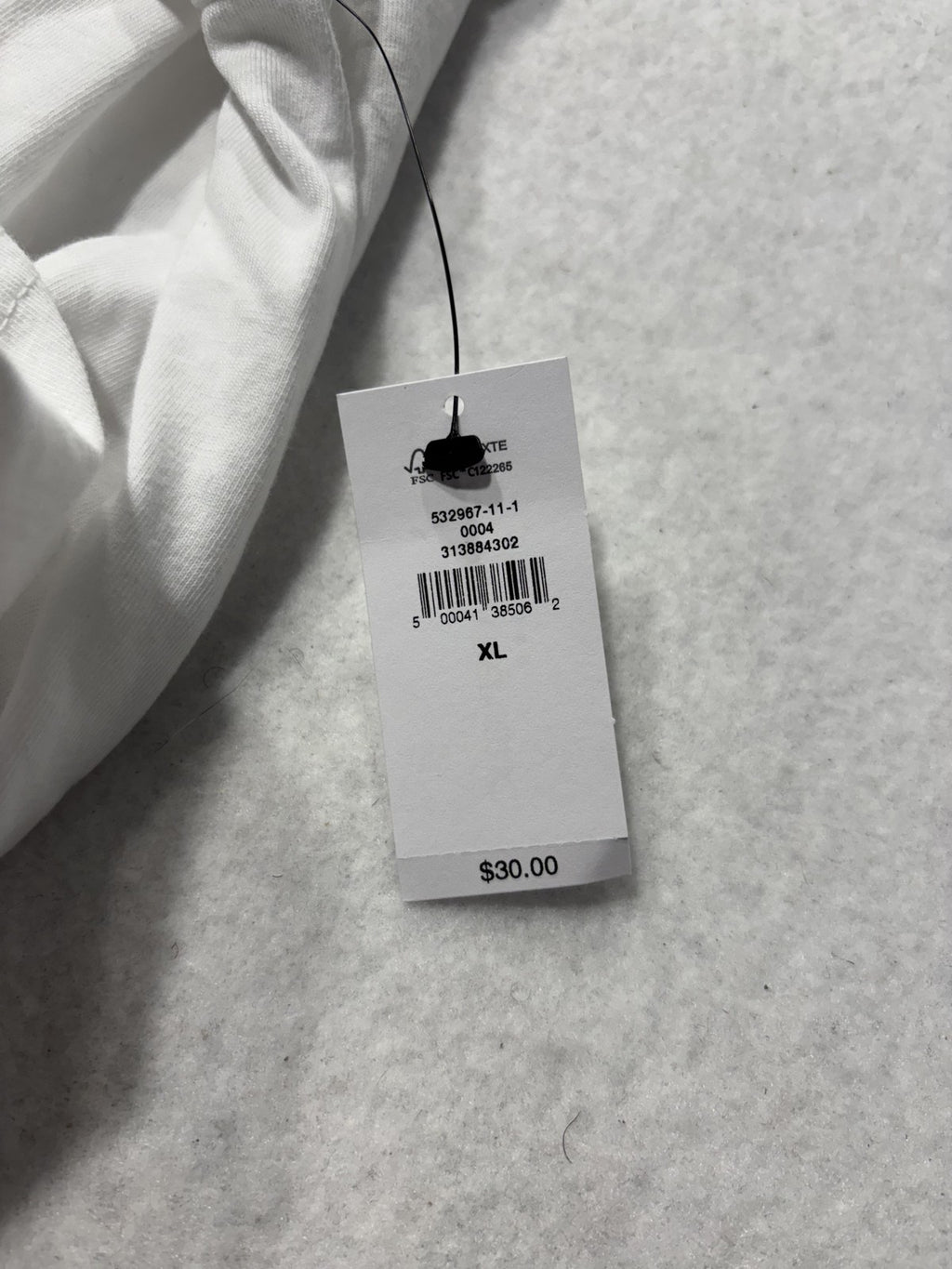 Banana Republic Shirt Mens XL White Premium Wash Crew Neck Short Sleeve Tee
