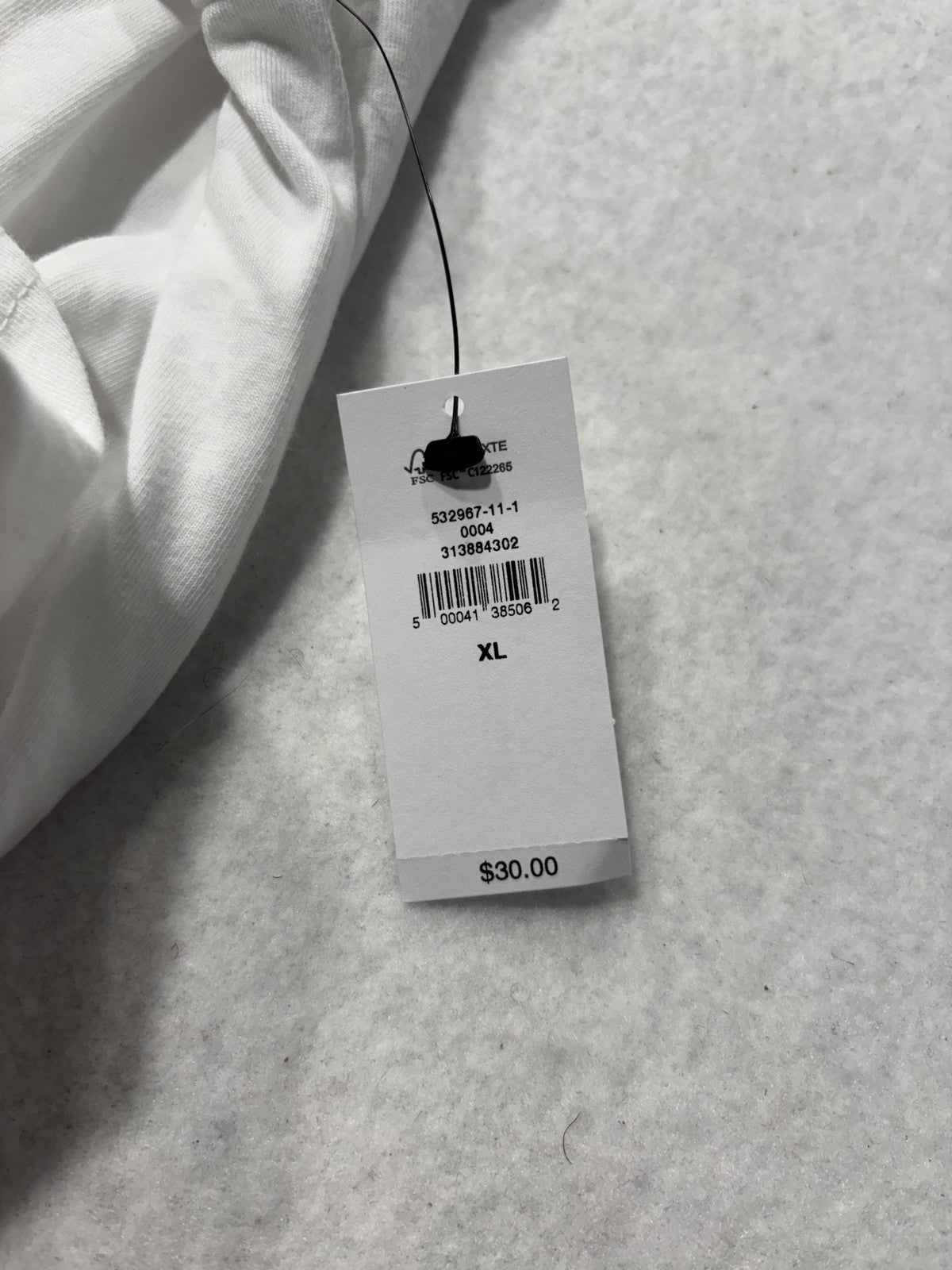 Banana Republic Shirt Mens XL White Premium Wash Crew Neck Short Sleeve Tee