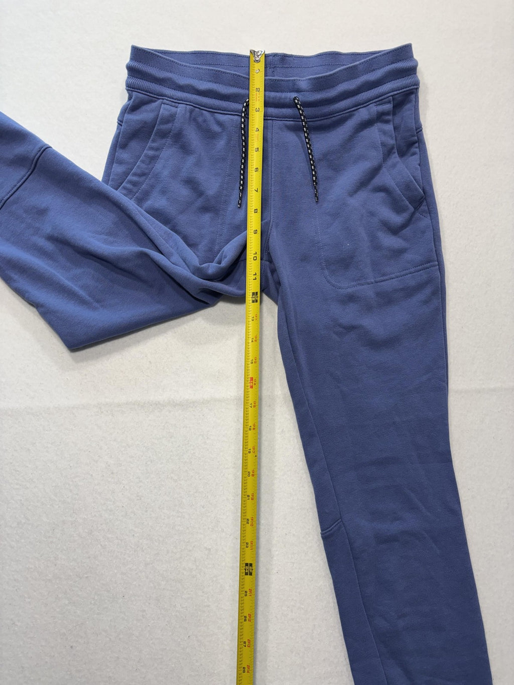 Columbia Jogger Pants Womens XS Blue Knit Elastic Waist Pocket Cuffed Lounge
