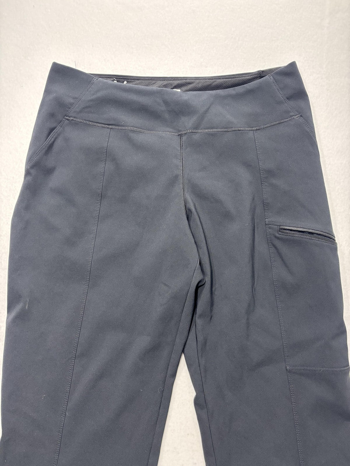 Columbia Pants Womens XL Black Softshell Ankle Hiking Pull On Outdoor Travel