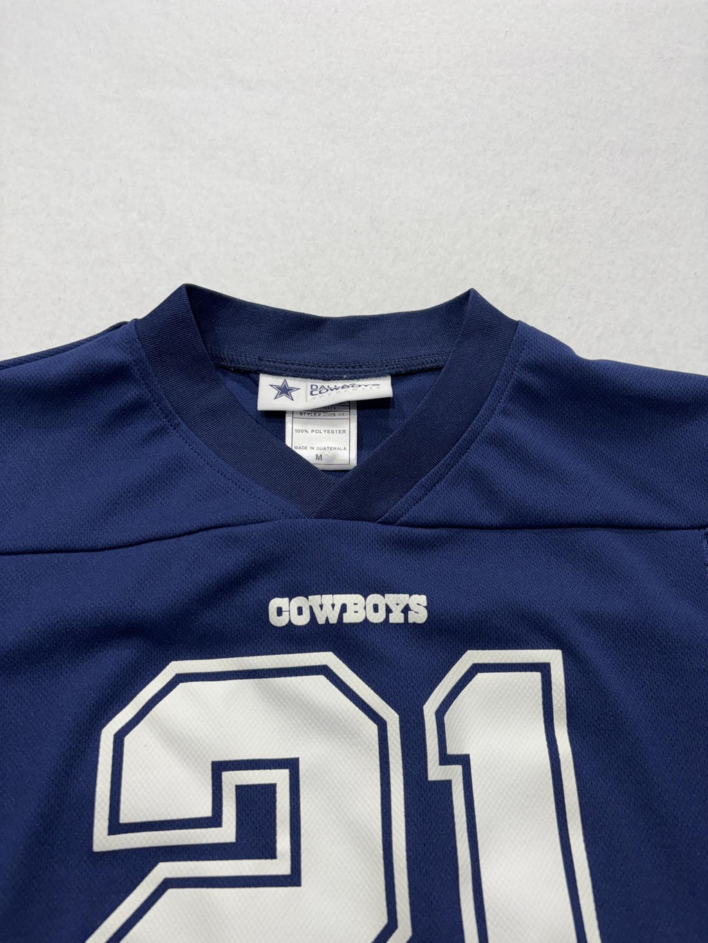 Dallas Cowboys Jersey Boys Medium Blue NFL Football Authentic Elliott 21