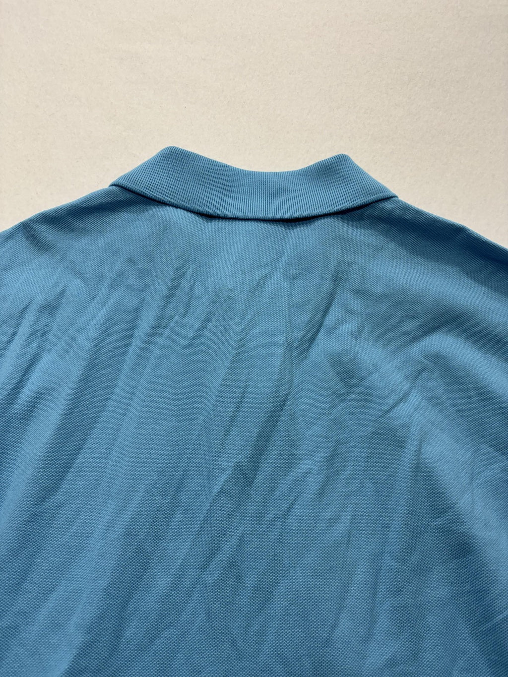 Lacoste Polo Shirt Mens 3XL Blue Classic Fit Pique Cotton Short Sleeve Logo