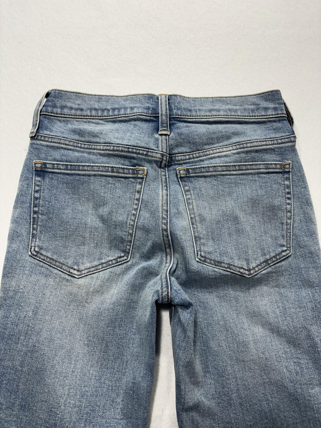 J.Crew 9" Toothpick Jeans Womens 24 Blue Medium Wash Mid Rise Skinny Stretch