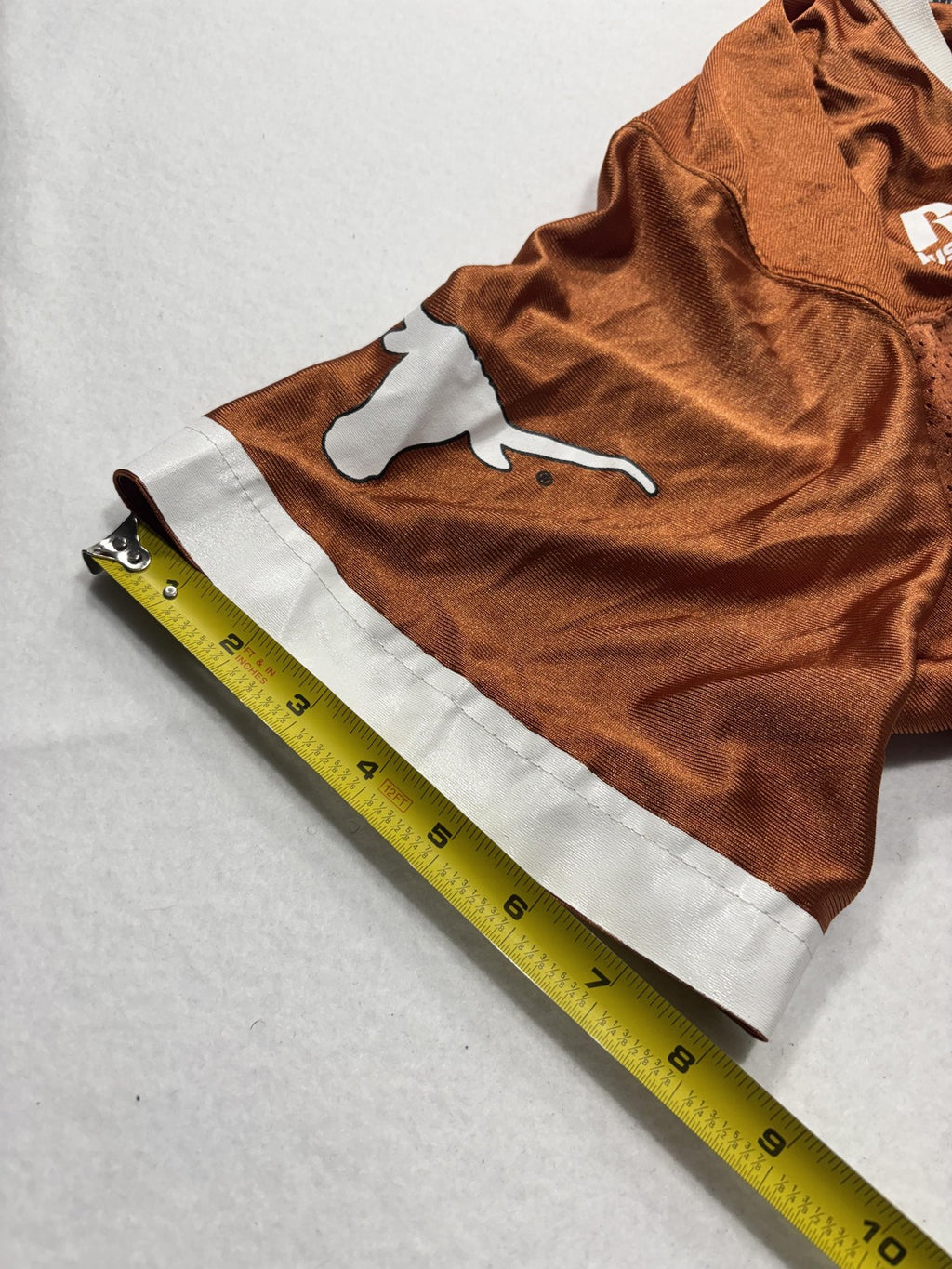 Texas Longhorns Jersey Mens 2XL Orange NCAA Football Russell Athletic Team Issue