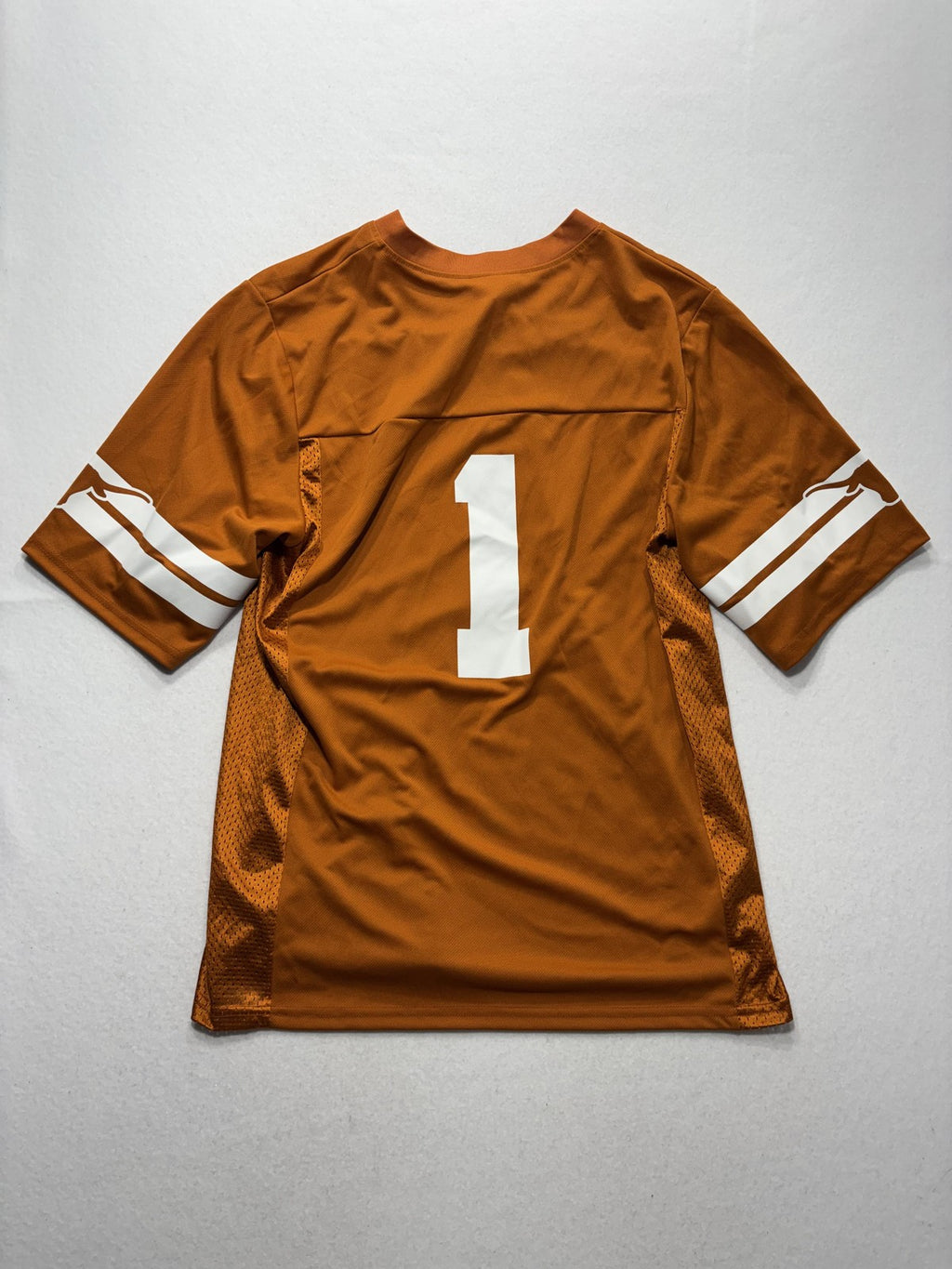 Texas Longhorns Jersey Mens Medium Orange NCAA Football Longhorn Apparel 1