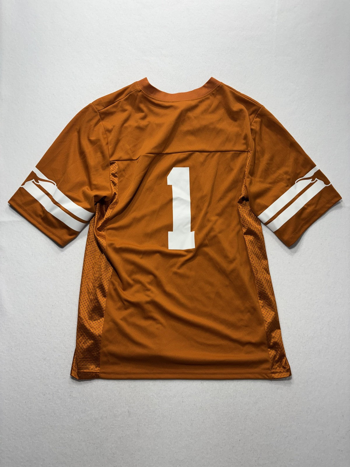 Texas Longhorns Jersey Mens Medium Orange NCAA Football Longhorn Apparel 1