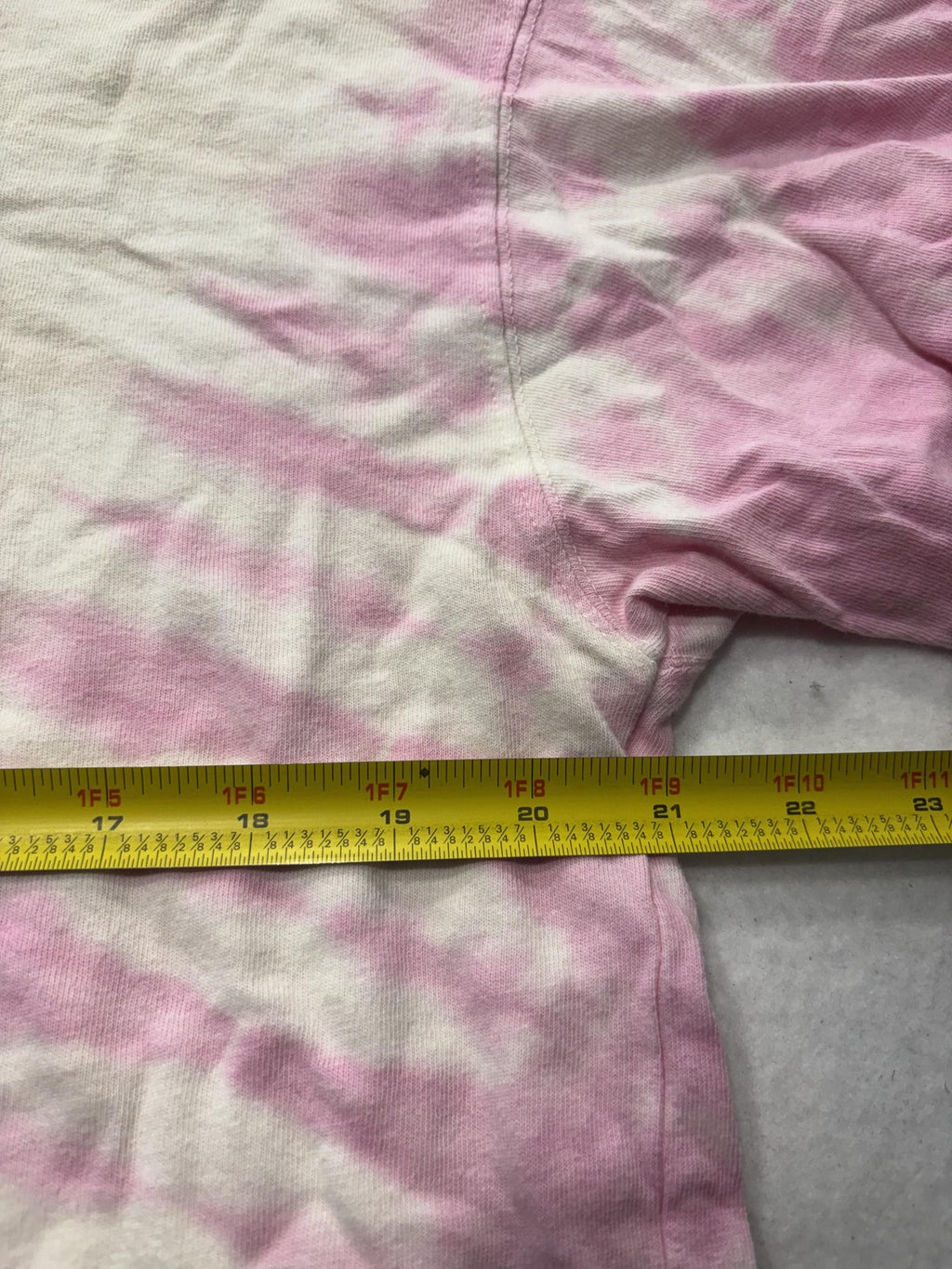 Forever 21 Womens M Pink Tie Dye Reno Motorway Racing Car Graphic T Shirt Retro
