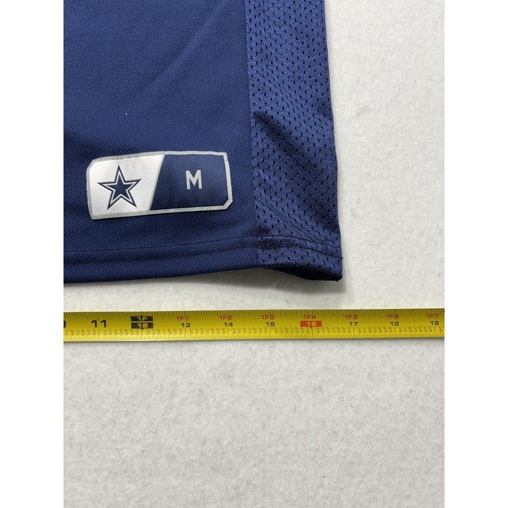 Dallas Cowboys Jersey Boys Medium Blue NFL Football Authentic Elliott 21
