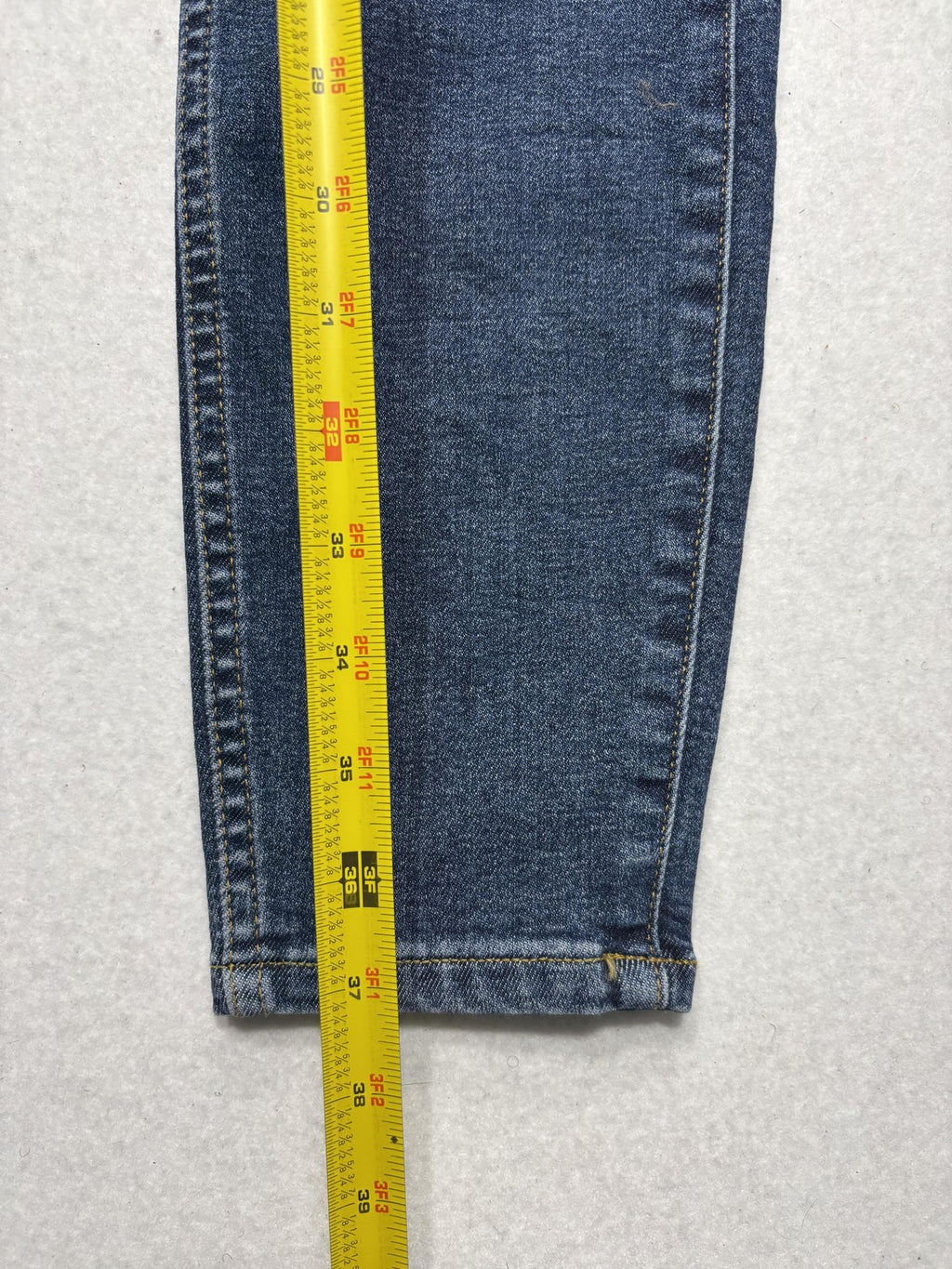 Everlane Way High Skinny Jeans Womens 28 Blue Medium Wash Stretch 28x28.5