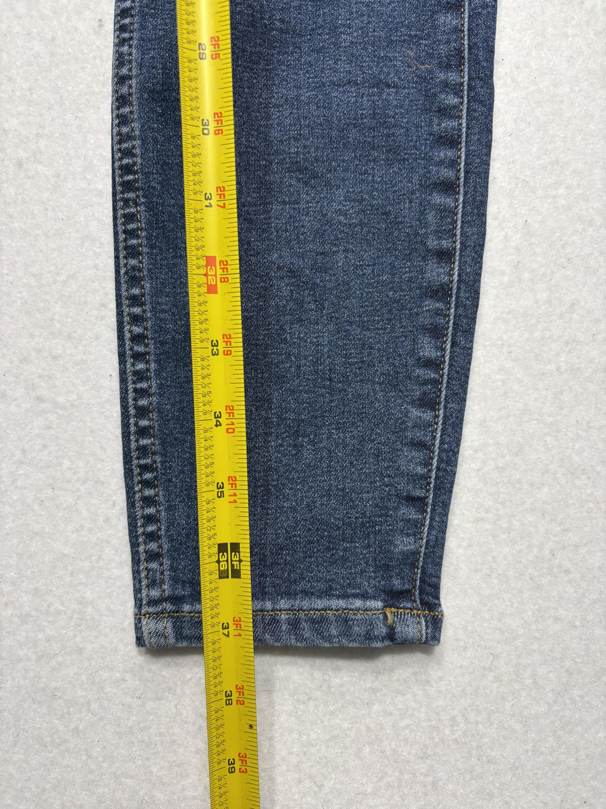 Everlane Way High Skinny Jeans Womens 28 Blue Medium Wash Stretch 28x28.5