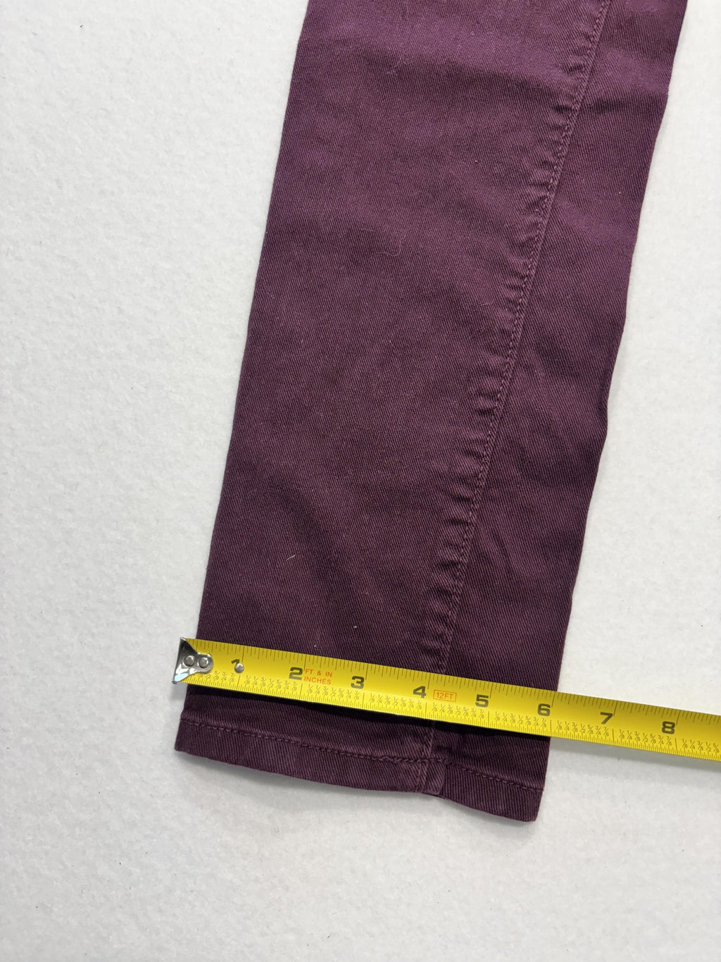 Banana Republic Skinny Jeans Womens 6 Purple Dark Wash Mid Rise Stretch 29x30