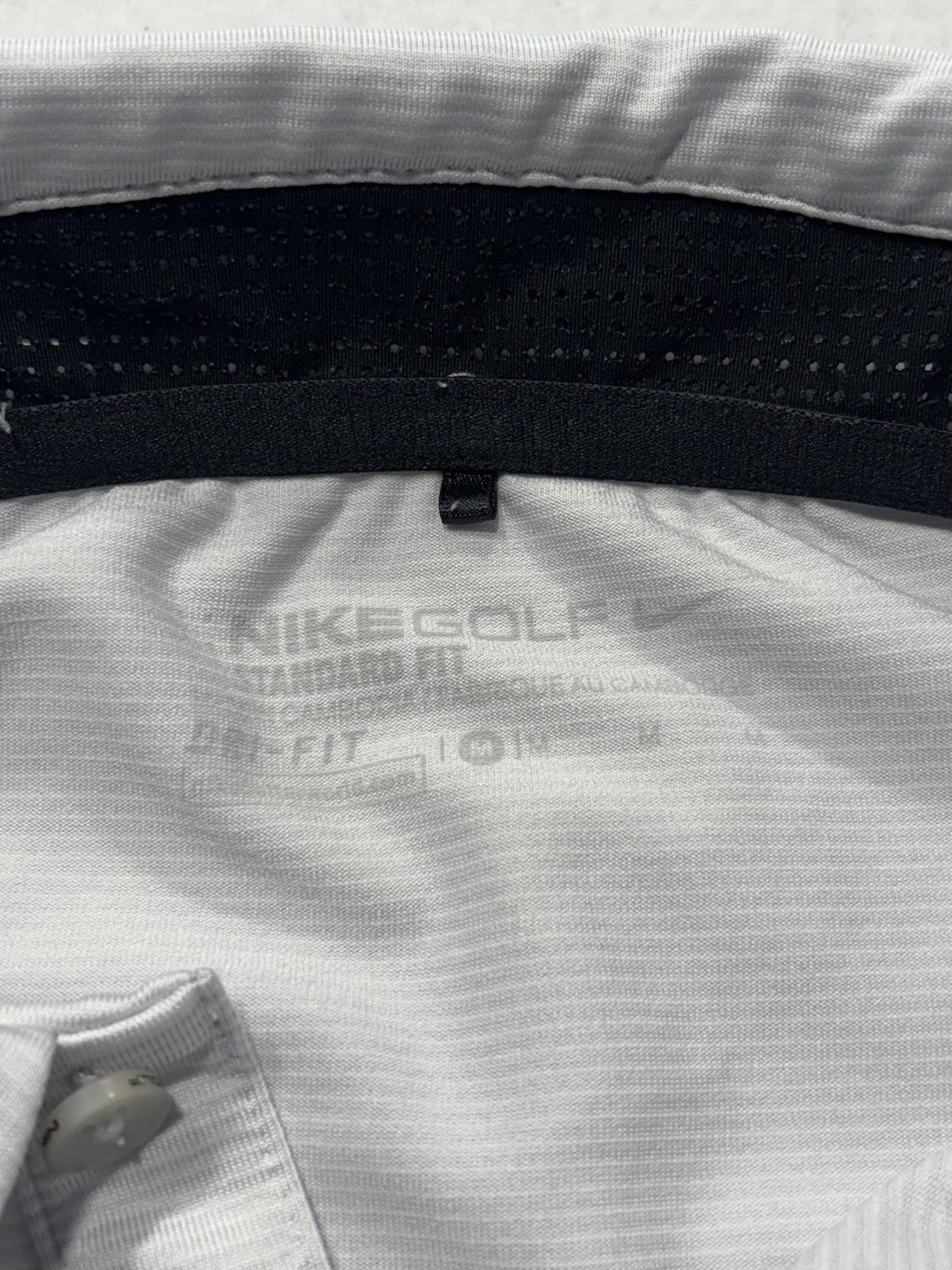 Texas Longhorns Polo Shirt Mens Medium Gray NCAA Golf Nike Dri Fit Standard Fit