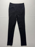 Free People Leggings Womens 6 Black Knit Elastic Waist Ankle Stretch Pull On