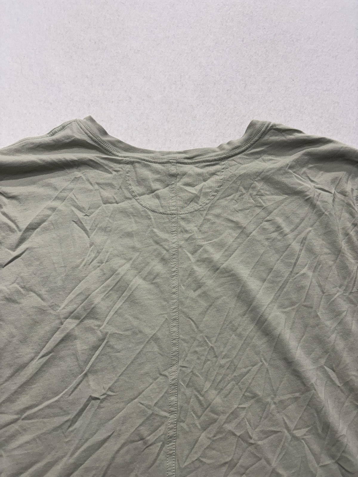 Carhartt Shirt Womens 2X Plus Green Crew Neck Short Sleeve Pocket Tee TK6122-W