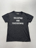 Big Bend Outfitters Shirt Mens Medium Gray Tailgating Touchdowns Graphic Tee