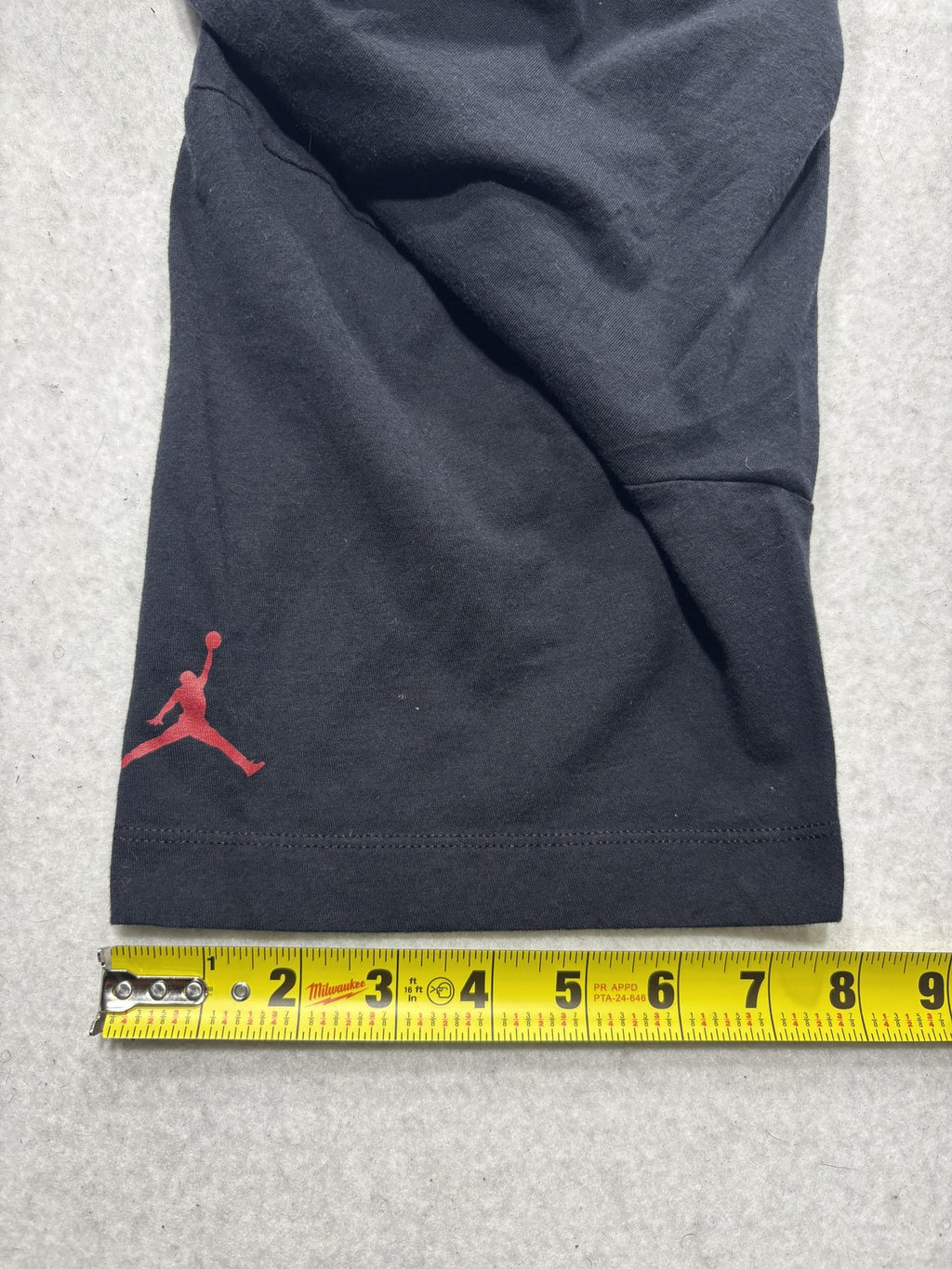 Jordan Mens Large Black Michael Jordan Air Times 1991 Finals Graphic T-Shirt