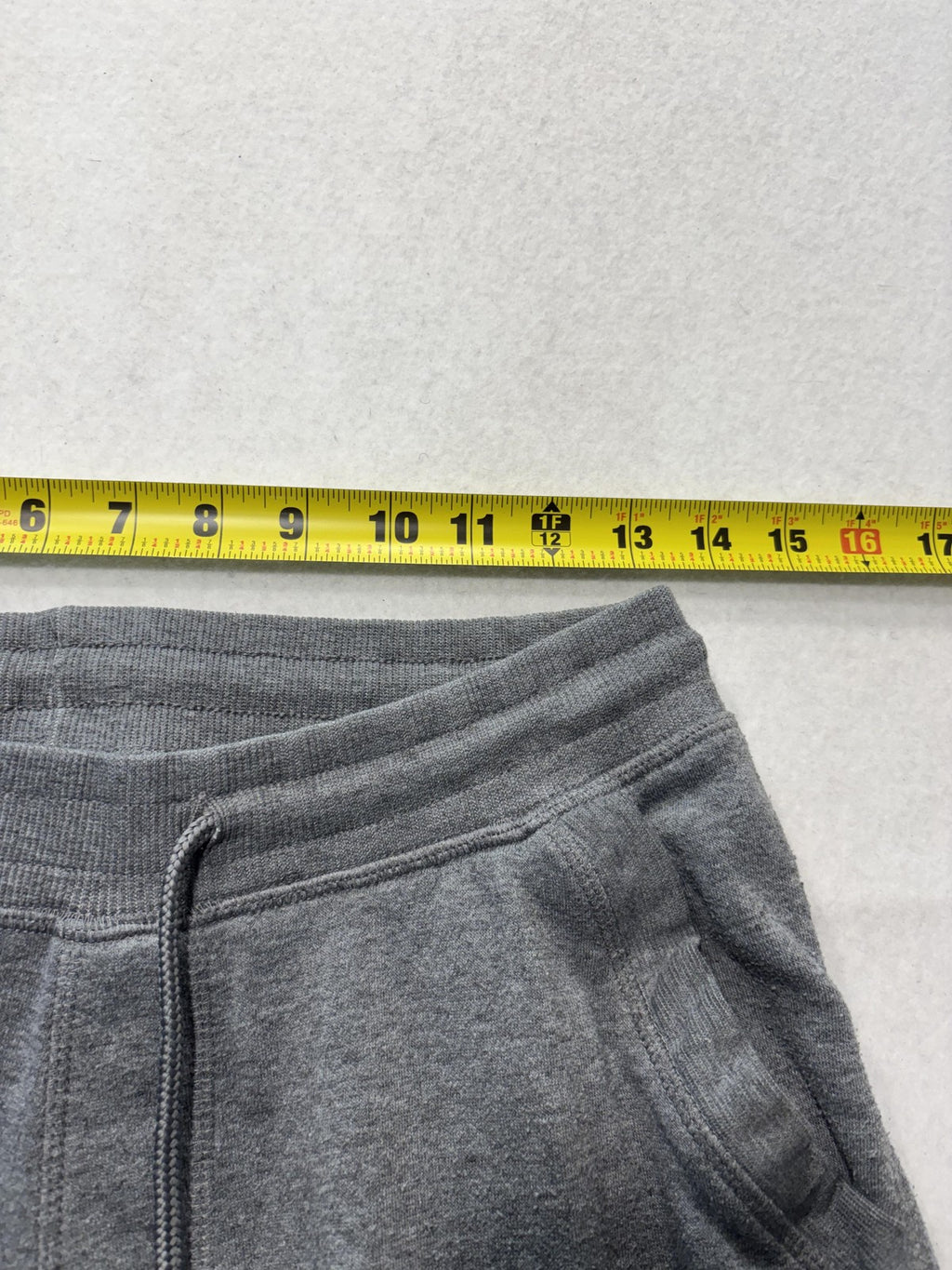 Monument Jogger Pants Mens Medium Gray Fleece Cargo Elastic Waist Pockets