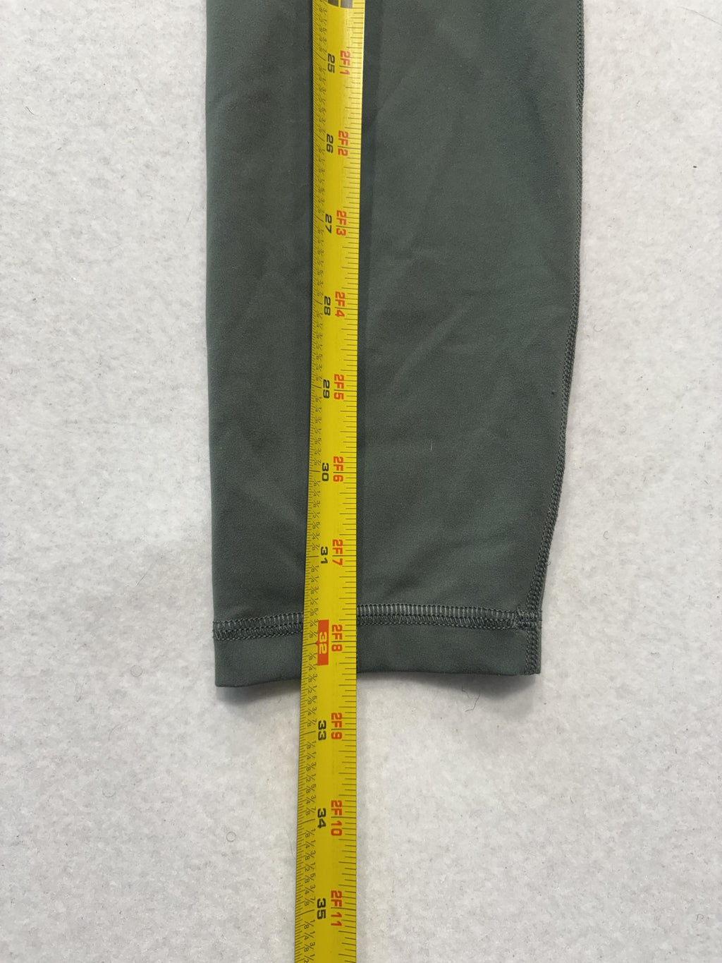 Lululemon Leggings Womens 4 Green High Rise Pocket Ankle Yoga Athletic