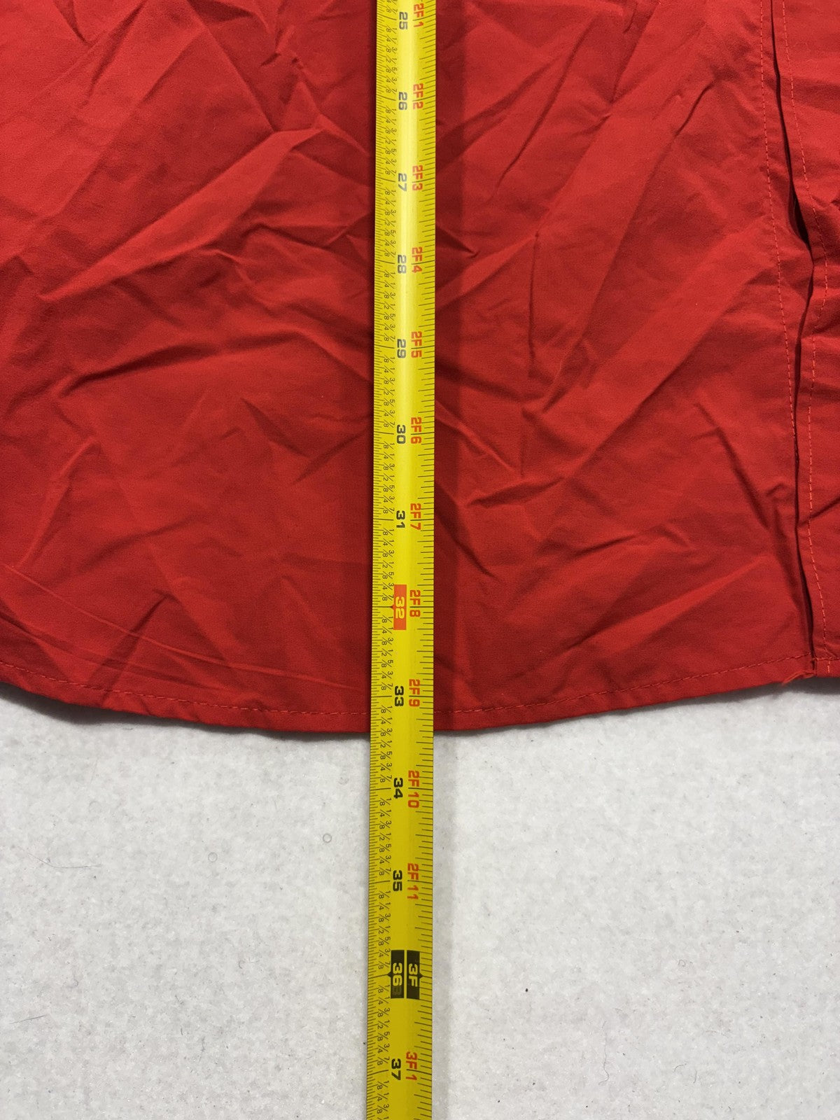 Columbia PFG Bahama Shirt Mens Big 5X Red Long Sleeve Vented Fishing Button Up