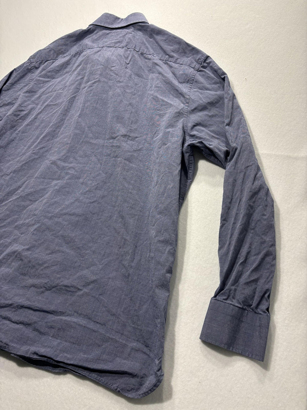 Banana Republic Dress Shirt Mens XL Blue Striped Long Sleeve Button Up Slim