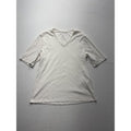 By Chico's Shirt Womens 1 White V Neck Short Sleeve Cotton Tee Basic Casual
