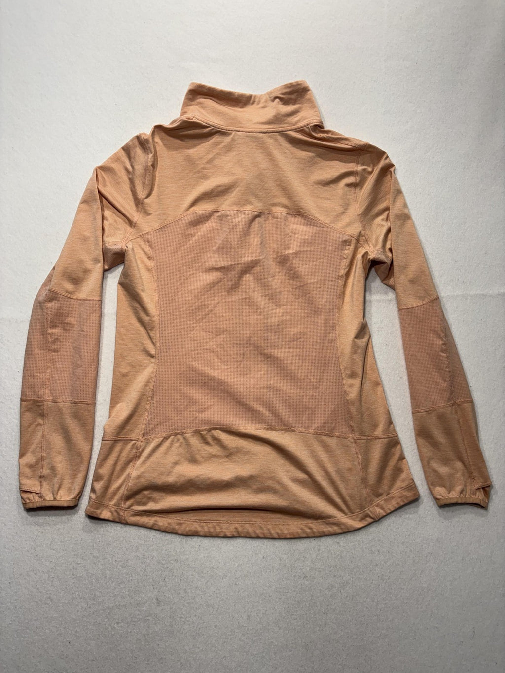 Columbia Jacket Womens Large Orange Lightweight Full Zip Ventilated Hiking