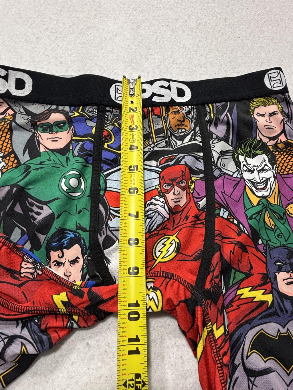 PSD Boxer Briefs Mens Medium Multicolor Justice League Batman Superman Flash