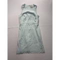 LOFT Dress Womens 4 Green Scallop Hem Laser Cut Sleeveless A Line Knee 20473709