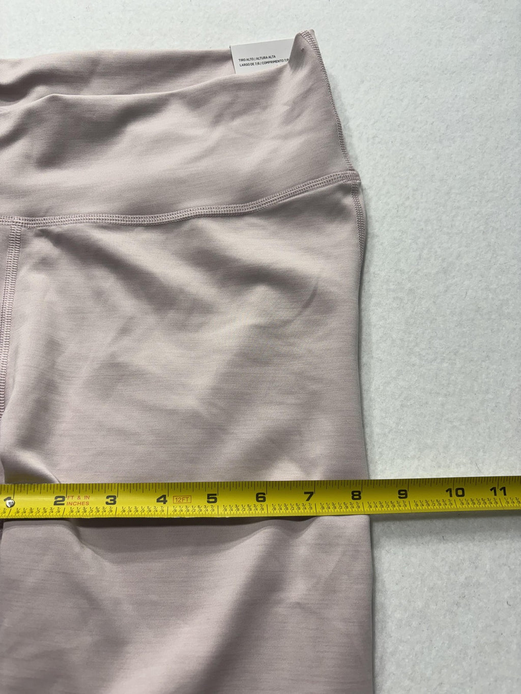 Nike Yoga Leggings Womens XL Pink Dri-FIT High Rise 7/8 Length Ankle Training