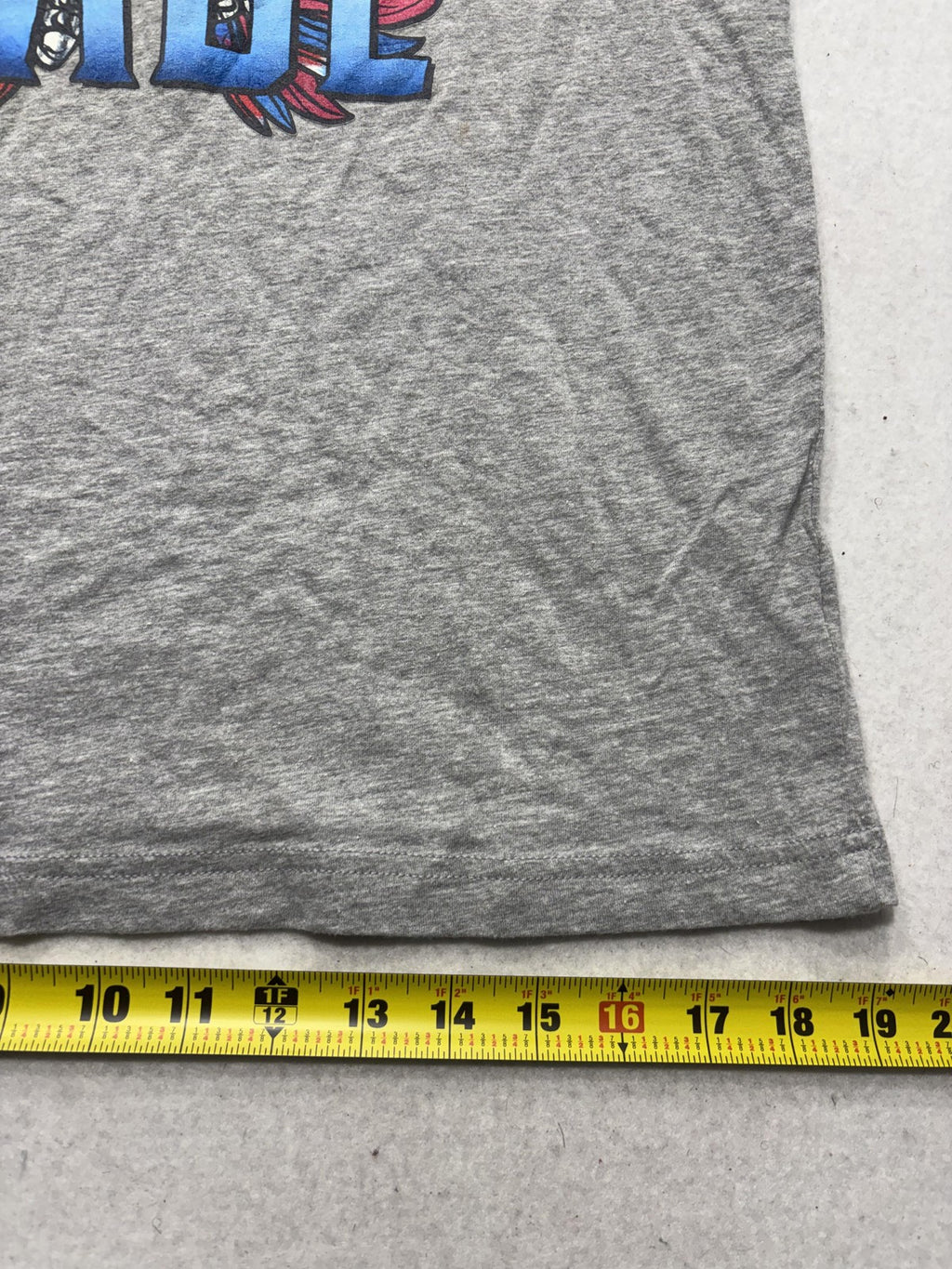 Bella Canvas Mens Medium Gray American Babe Patriotic Wings Graphic Tee Shirt