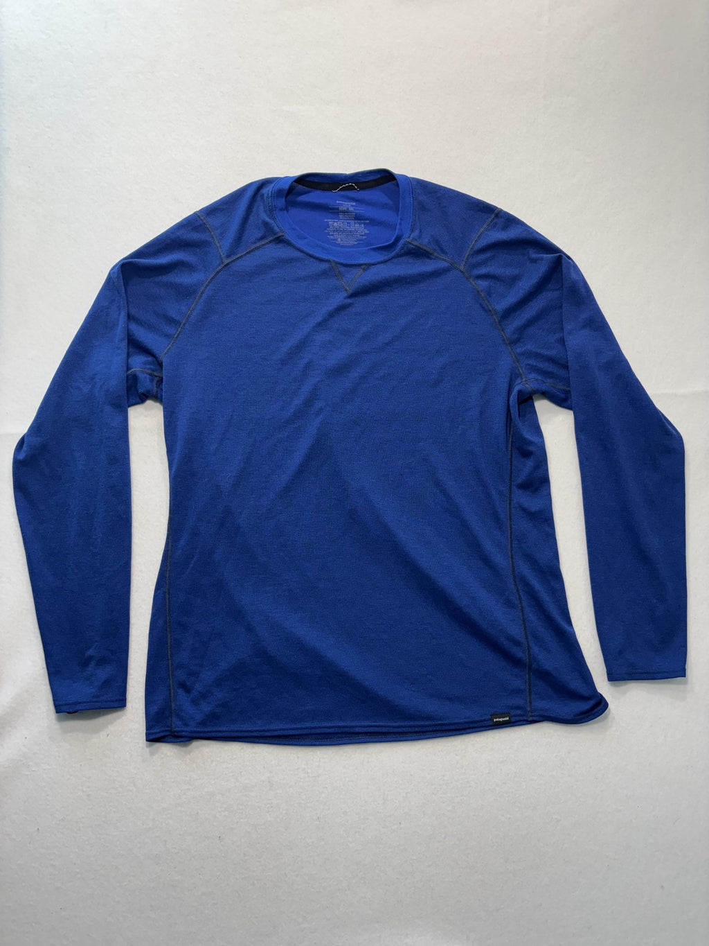 Patagonia Capilene Lightweight Shirt Mens 2XL Blue Long Sleeve Base Layer