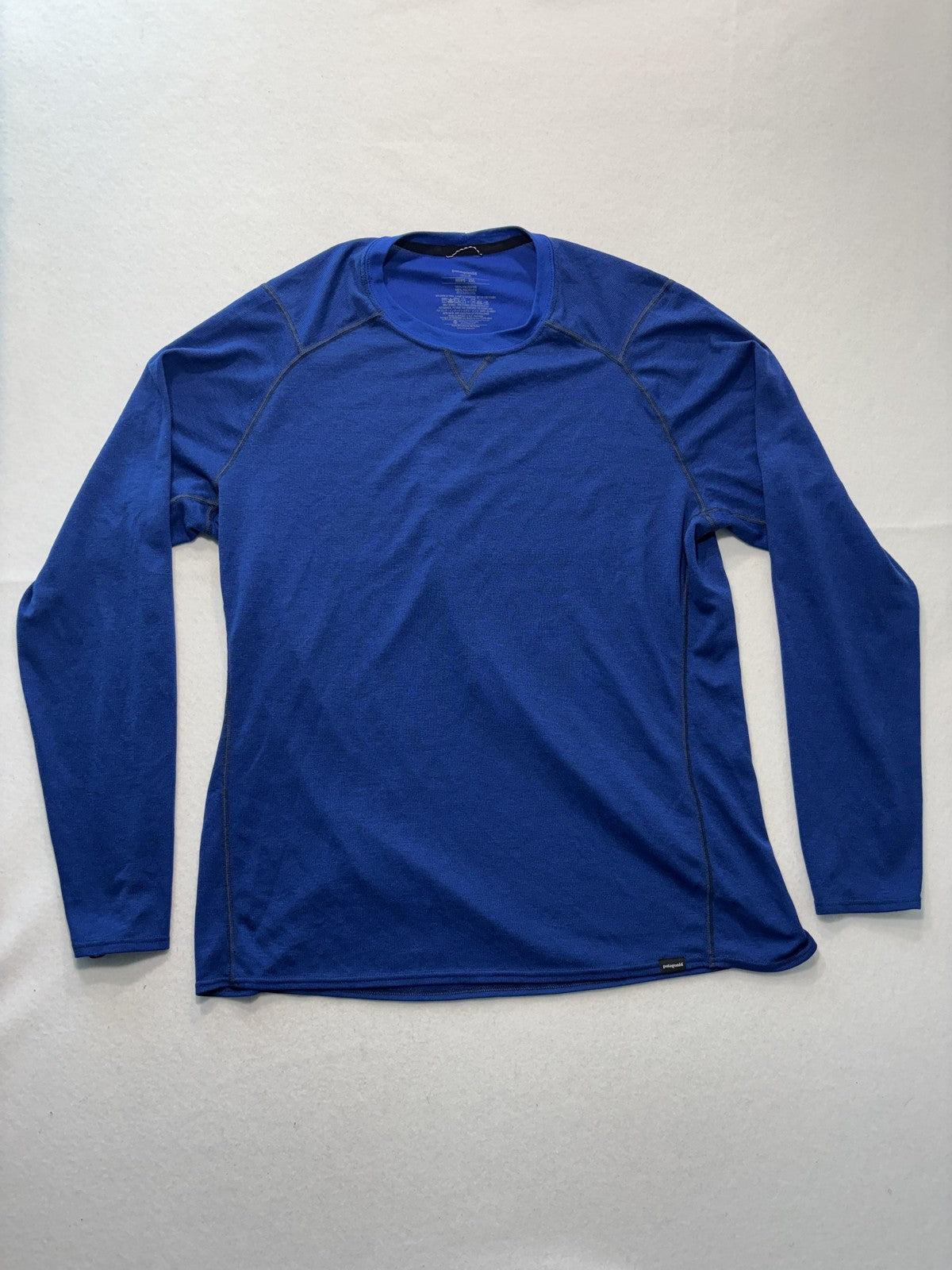 Patagonia Capilene Lightweight Shirt Mens 2XL Blue Long Sleeve Base Layer