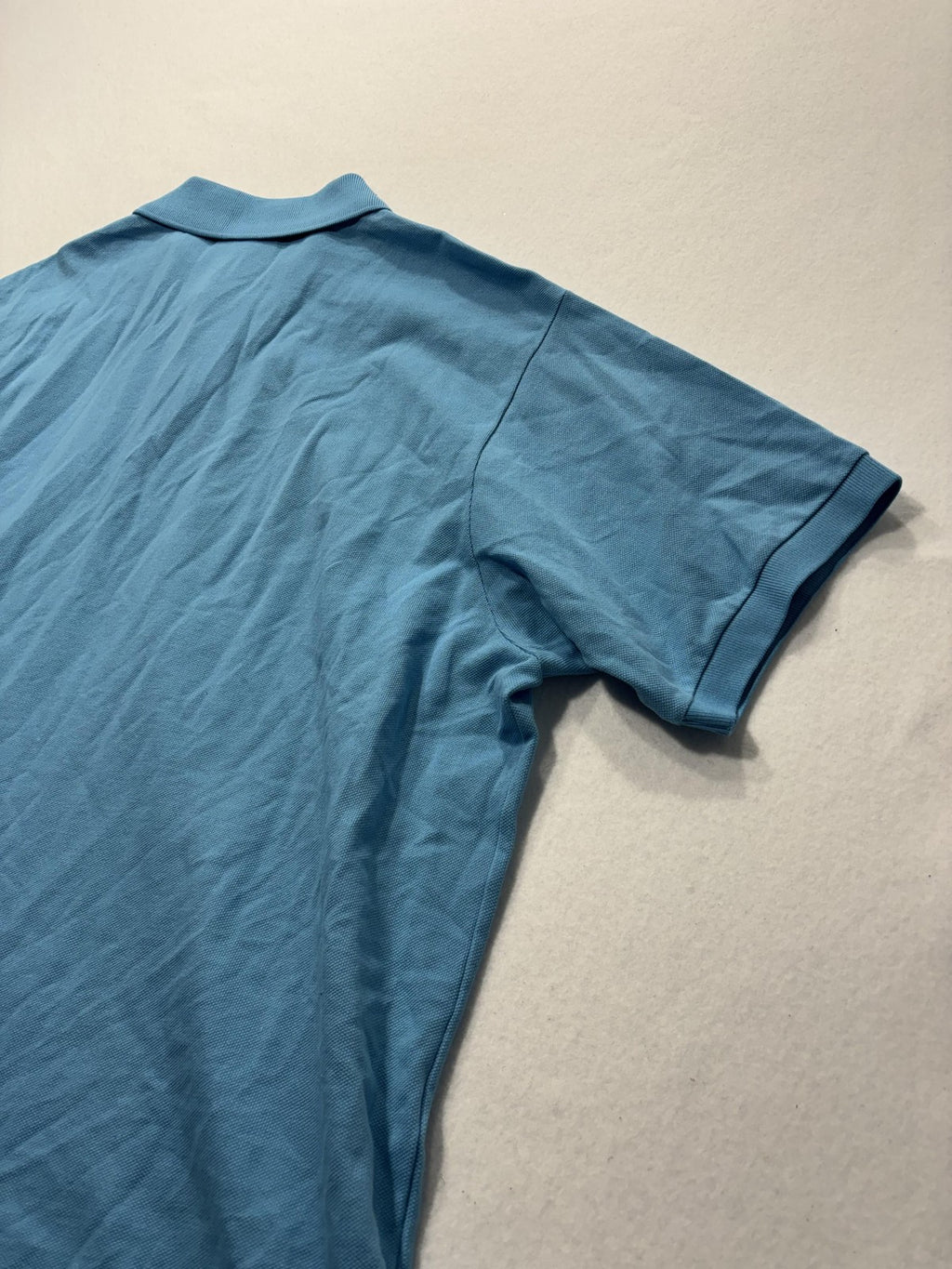 Lacoste Polo Shirt Mens 3XL Blue Classic Fit Pique Cotton Short Sleeve Logo
