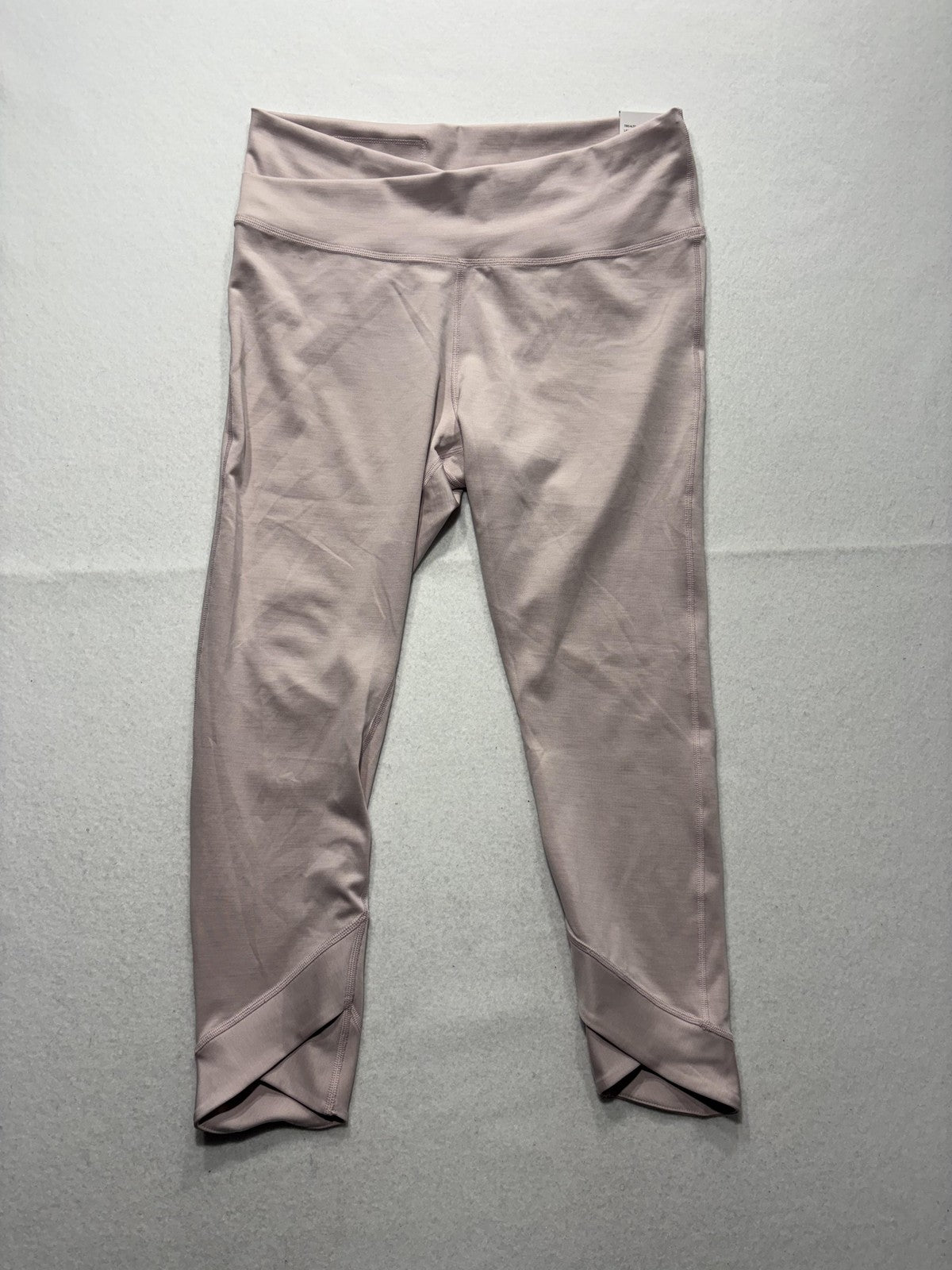 Nike Yoga Leggings Womens XL Pink Dri-FIT High Rise 7/8 Length Ankle Training