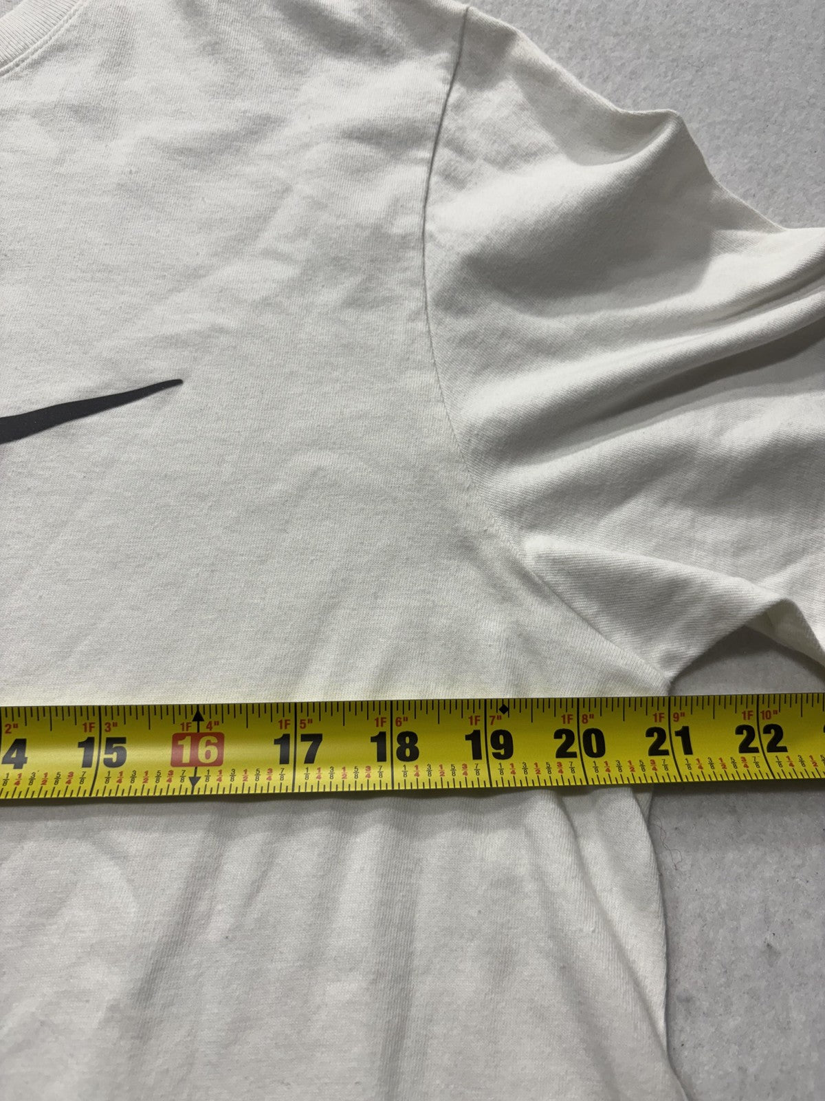 Nike Shirt Mens Large White Nike Air Big Logo Graphic Tee Short Sleeve Swoosh