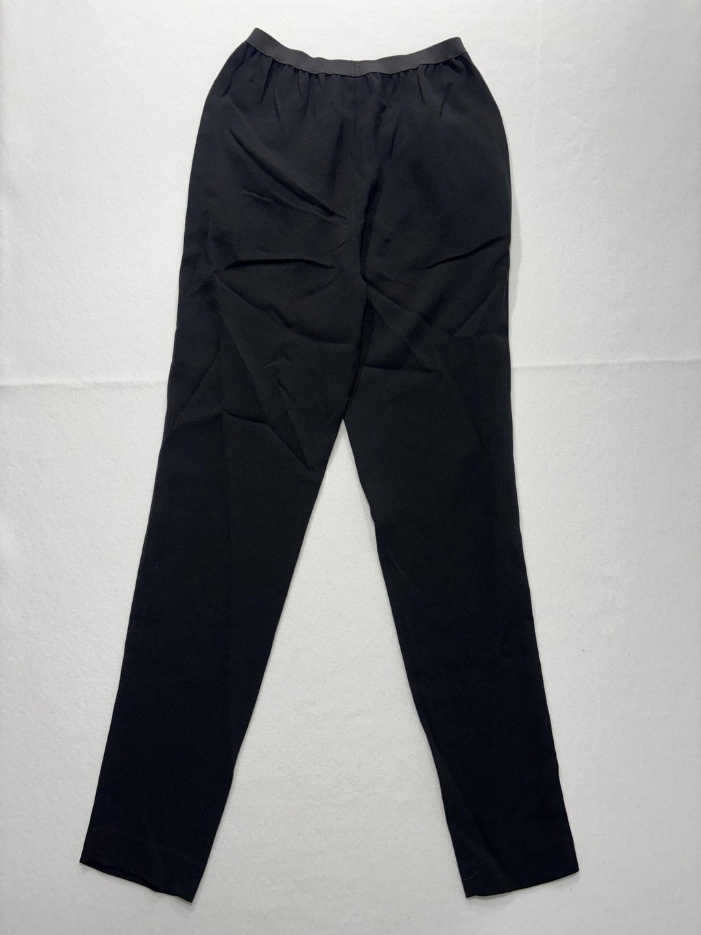 4th Avenue Dress Pants Womens Small Black Crepe Elastic Waist Pull On Pockets