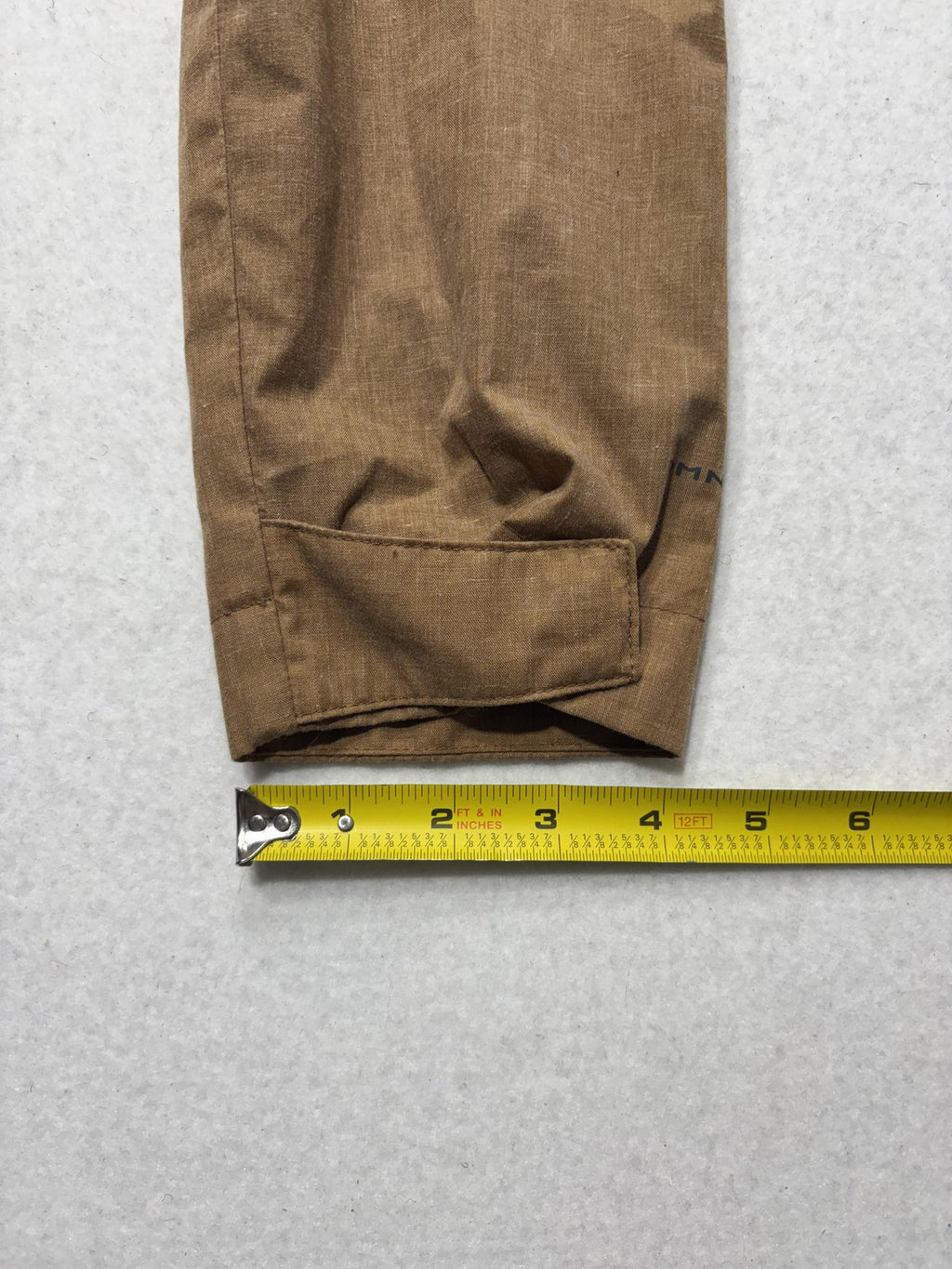 Columbia Omni-Tech Rain Coat Womens L Brown Hooded Waterproof Full Zip Twill