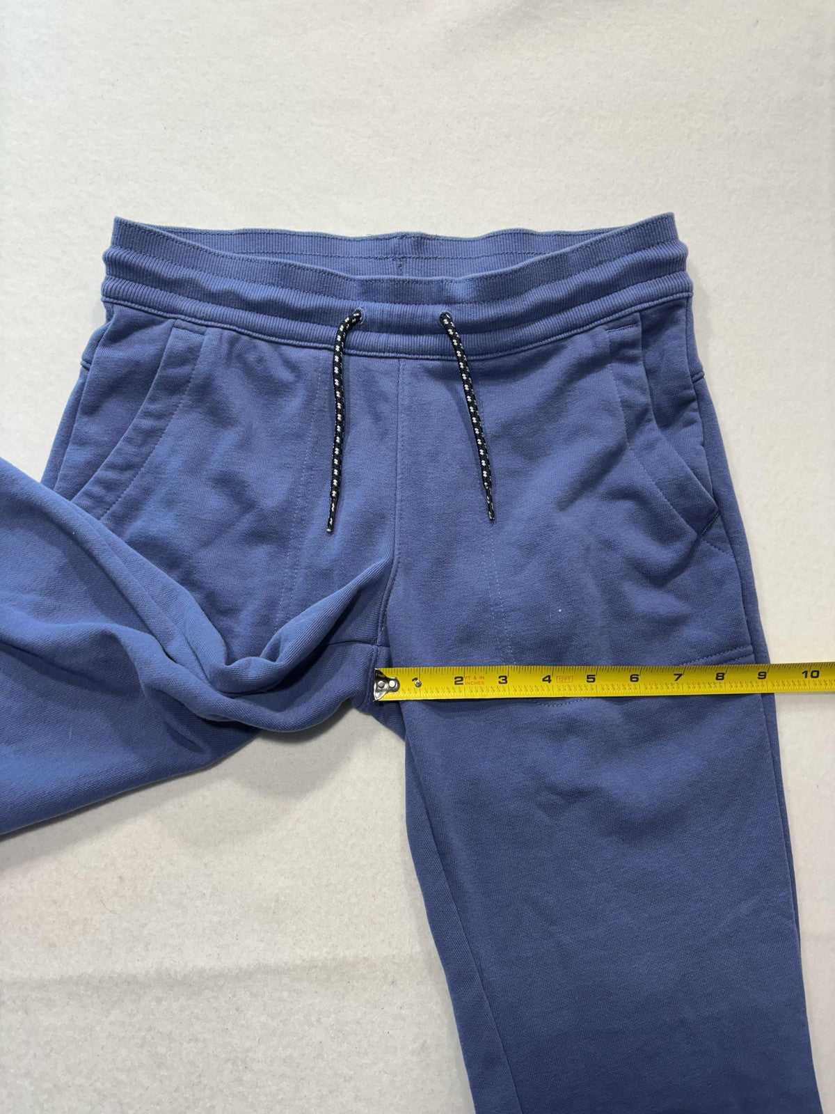 Columbia Jogger Pants Womens XS Blue Knit Elastic Waist Pocket Cuffed Lounge
