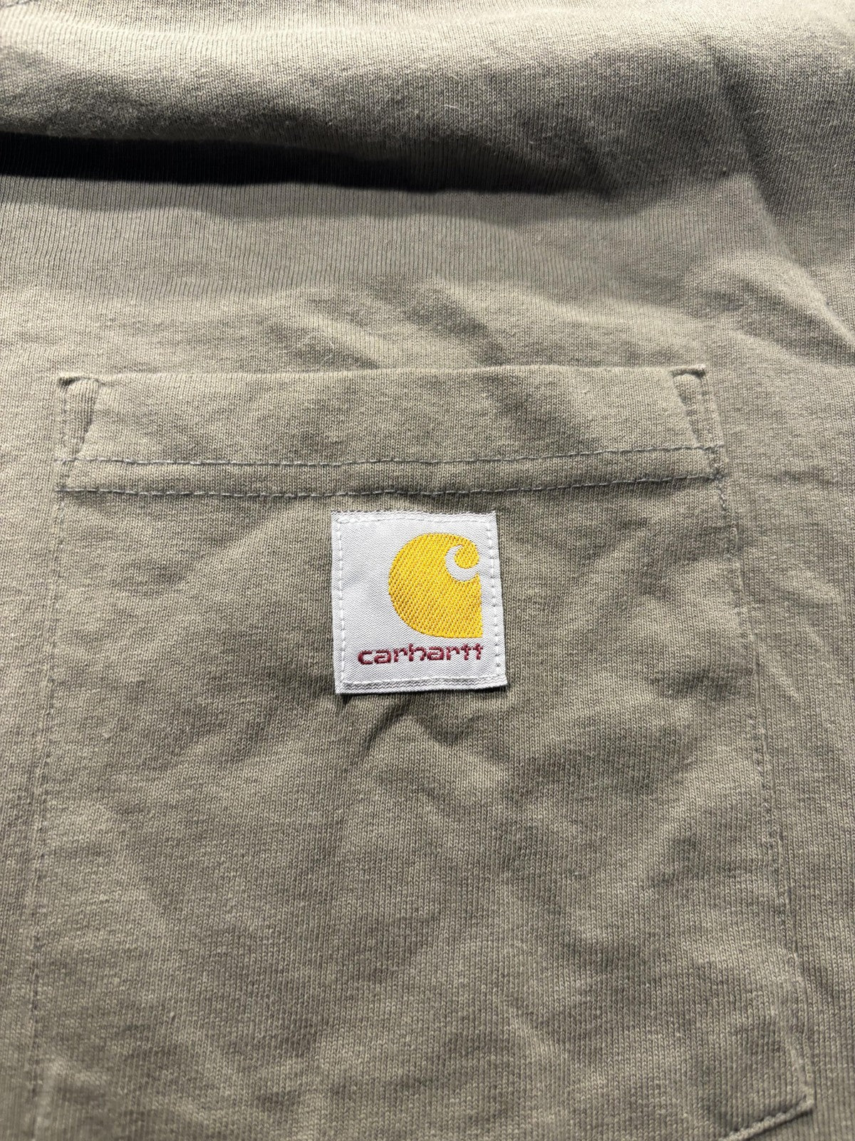 Carhartt Mens Small Green K87 Loose Fit Pocket T-Shirt Short Sleeve K87-M DOV